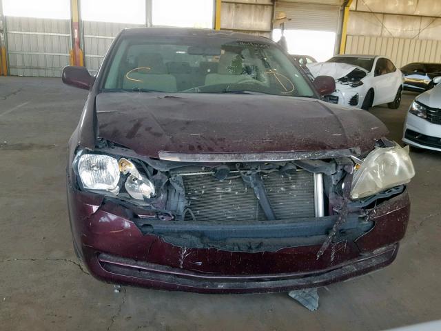 4T1BK36B46U121818 - 2006 TOYOTA AVALON MAROON photo 9