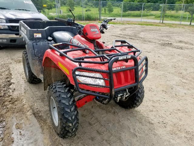 4UF06ATV86T226749 - 2006 ARCTIC CAT ATV RED photo 1