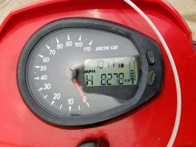 4UF06ATV86T226749 - 2006 ARCTIC CAT ATV RED photo 8