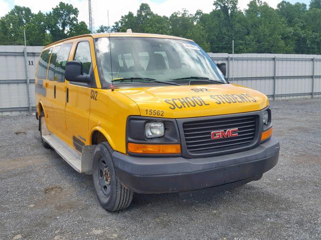 1GDHG35U351167767 - 2005 GMC SAVANA RV YELLOW photo 1