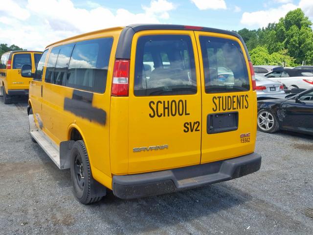 1GDHG35U351167767 - 2005 GMC SAVANA RV YELLOW photo 3