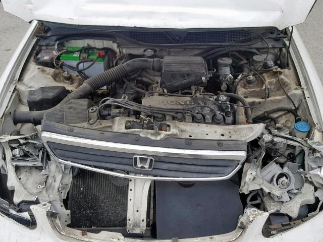 1HGEJ6525YL058231 - 2000 HONDA CIVIC DX WHITE photo 7