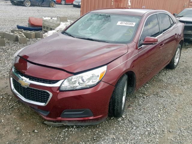 1G11C5SL9FF147822 - 2015 CHEVROLET MALIBU 1LT 勃艮第红 照片 2