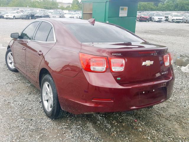 1G11C5SL9FF147822 - 2015 CHEVROLET MALIBU 1LT 勃艮第红 照片 3
