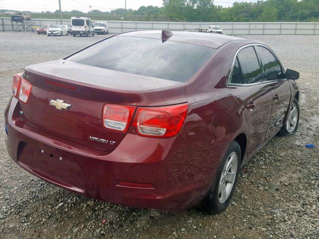 1G11C5SL9FF147822 - 2015 CHEVROLET MALIBU 1LT 勃艮第红 照片 4