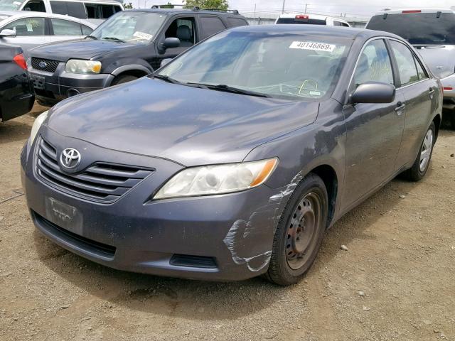 4T1BE46K49U318103 - 2009 TOYOTA CAMRY BASE GRAY photo 2