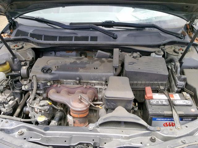 4T1BE46K49U318103 - 2009 TOYOTA CAMRY BASE GRAY photo 7