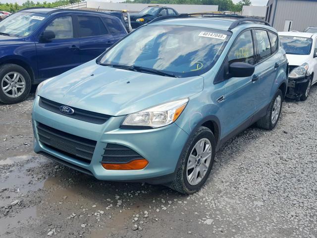 1FMCU0F72DUA87884 - 2013 FORD ESCAPE S BLUE photo 2