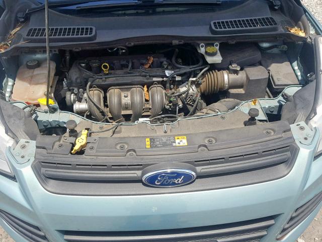 1FMCU0F72DUA87884 - 2013 FORD ESCAPE S BLUE photo 7