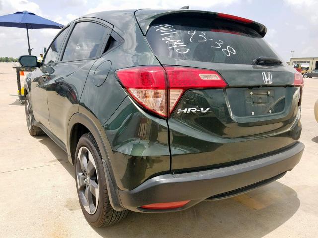 3CZRU5H53JG703026 - 2018 HONDA HR-V EX GREEN photo 3