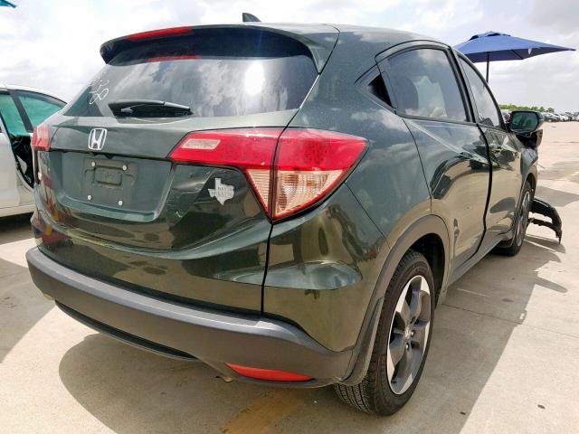 3CZRU5H53JG703026 - 2018 HONDA HR-V EX GREEN photo 4