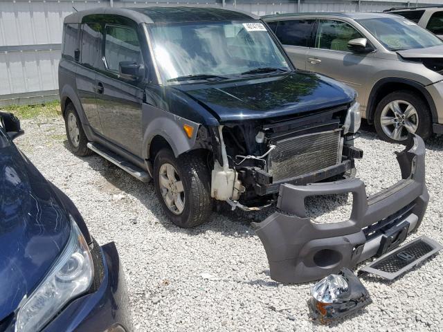 5J6YH28574L030053 - 2004 HONDA ELEMENT EX BLACK photo 1