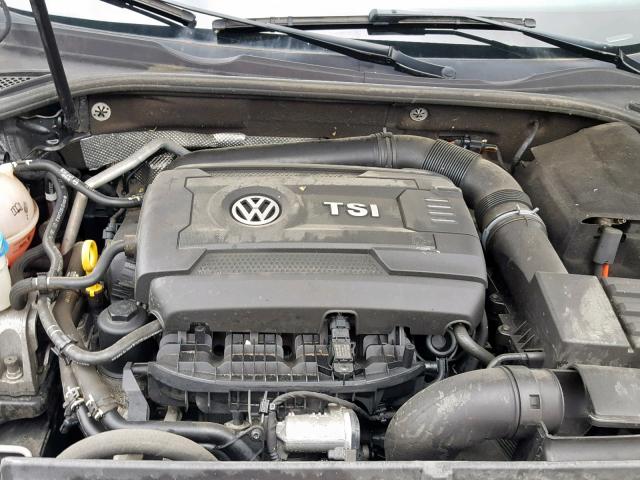 1VWAT7A33FC060095 - 2015 VOLKSWAGEN PASSAT S BLACK photo 7