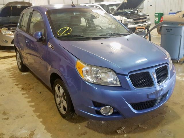 KL2TD66E79B660788 - 2009 PONTIAC G3 BLUE photo 1