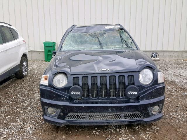 1J4FF47BX9D202996 - 2009 JEEP COMPASS SP შავი ფოტო 9