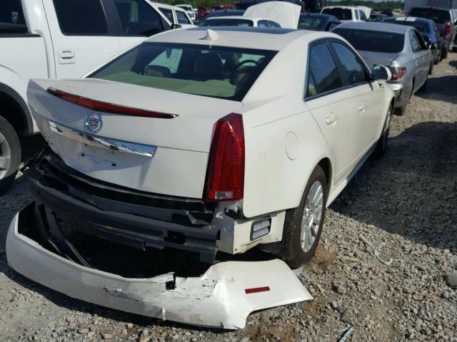 1G6DE5E51D0100573 - 2013 CADILLAC CTS LUXURY WHITE photo 4