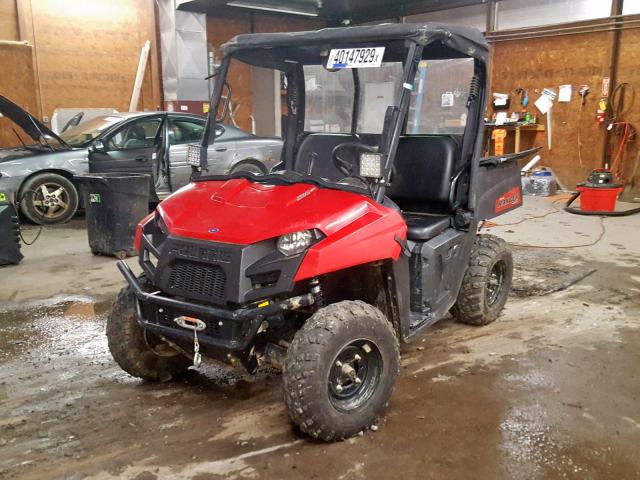 4XARH50AXCB430351 - 2012 POLARIS RANGER 500 RED photo 2