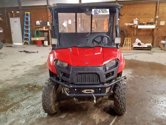 4XARH50AXCB430351 - 2012 POLARIS RANGER 500 RED photo 9