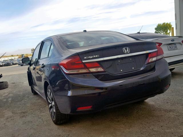 19XFB2F95FE284201 - 2015 HONDA CIVIC EXL 黑色 照片 3