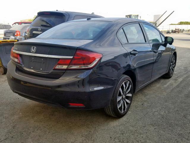 19XFB2F95FE284201 - 2015 HONDA CIVIC EXL 黑色 照片 4