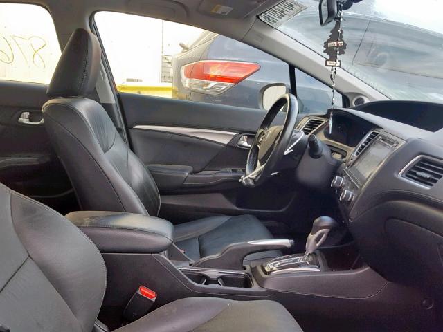19XFB2F95FE284201 - 2015 HONDA CIVIC EXL 黑色 照片 5