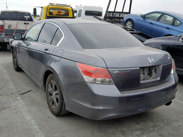 JHMCP26439C007419 - 2009 HONDA ACCORD LXP GRAY photo 3