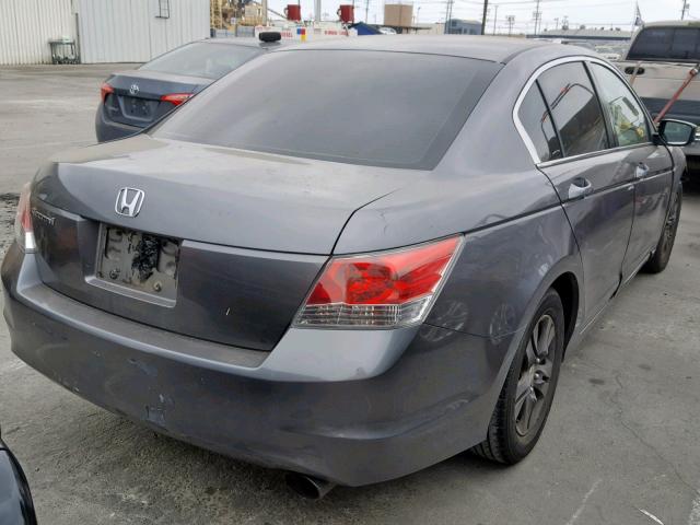 JHMCP26439C007419 - 2009 HONDA ACCORD LXP GRAY photo 4