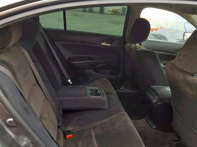 JHMCP26439C007419 - 2009 HONDA ACCORD LXP GRAY photo 6