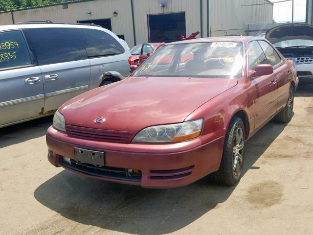 JT8GK13TXS0087718 - 1995 LEXUS ES 300 MAROON photo 2