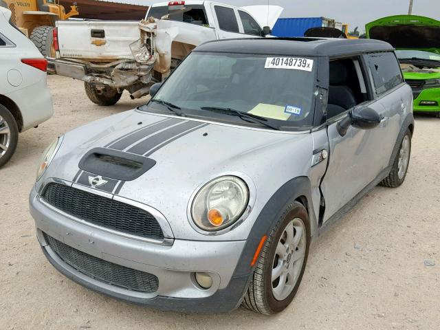 WMWMM33518TP87238 - 2008 MINI COOPER S C SILVER photo 2