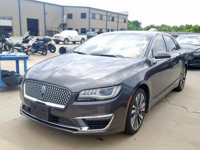 3LN6L5CC1HR631531 - 2017 LINCOLN MKZ SELECT GRAY photo 2