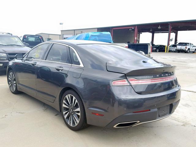 3LN6L5CC1HR631531 - 2017 LINCOLN MKZ SELECT GRAY photo 3