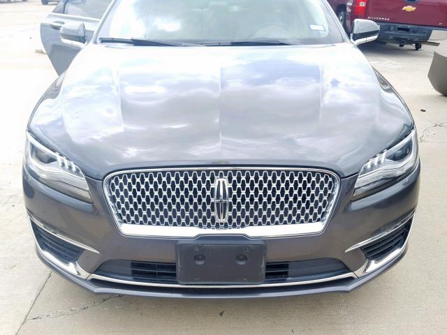 3LN6L5CC1HR631531 - 2017 LINCOLN MKZ SELECT GRAY photo 9