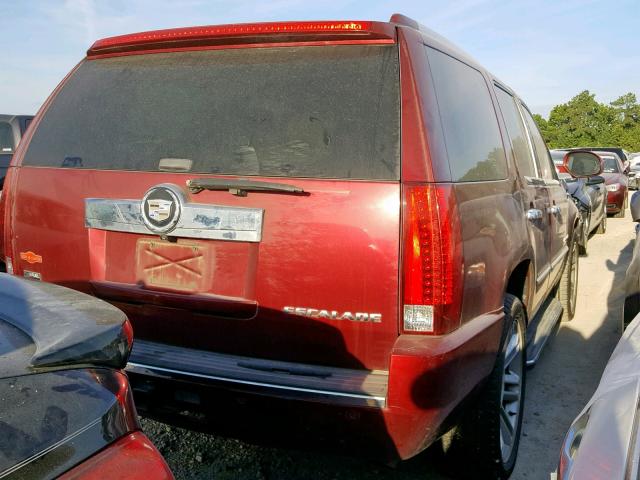 1GYFC23209R184420 - 2009 CADILLAC ESCALADE L MAROON photo 4