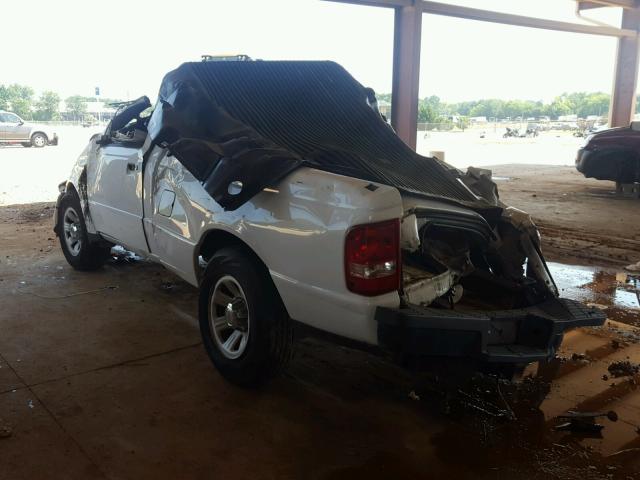 1FTKR1AD6APA72674 - 2010 FORD RANGER WHITE photo 3