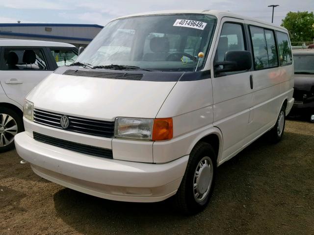 WV2MD0707PH002563 - 1993 VOLKSWAGEN EUROVAN MV WHITE photo 2