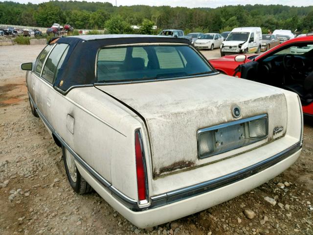 1G6KD52Y8TU205773 - 1996 CADILLAC DEVILLE WHITE photo 3