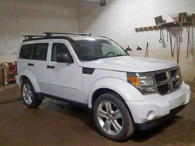 1D4PU4GK5BW582701 - 2011 DODGE NITRO HEAT WHITE photo 1