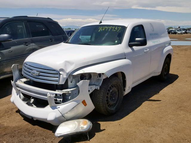 3GCAAADB2AS515093 - 2010 CHEVROLET HHR PANEL WHITE photo 2