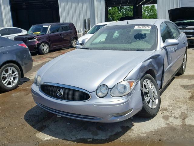 2G4WC532551300538 - 2005 BUICK LACROSSE C SILVER photo 2