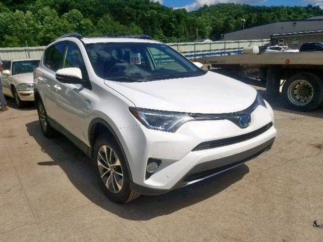 JTMRJREV4HD151778 - 2017 TOYOTA RAV4 HV LE WHITE photo 1