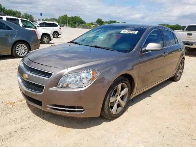 1G1ZC5E12BF393604 - 2011 CHEVROLET MALIBU 1LT 灰色 照片 2