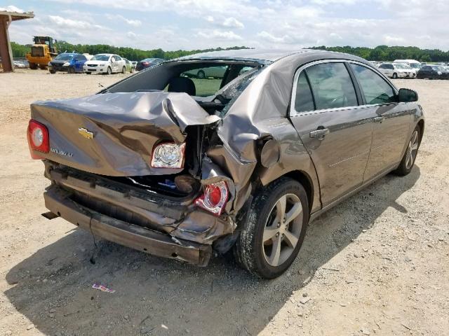 1G1ZC5E12BF393604 - 2011 CHEVROLET MALIBU 1LT 灰色 照片 4