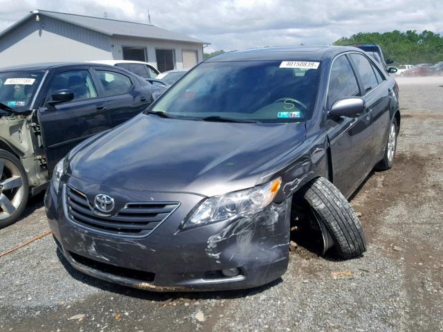 4T1BE46K87U068412 - 2007 TOYOTA CAMRY NEW GRAY photo 2