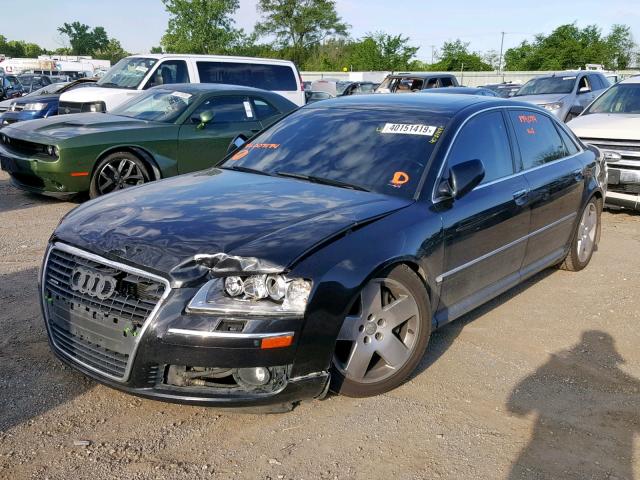 WAUML44E26N007174 - 2006 AUDI A8 L QUATT BLACK photo 2