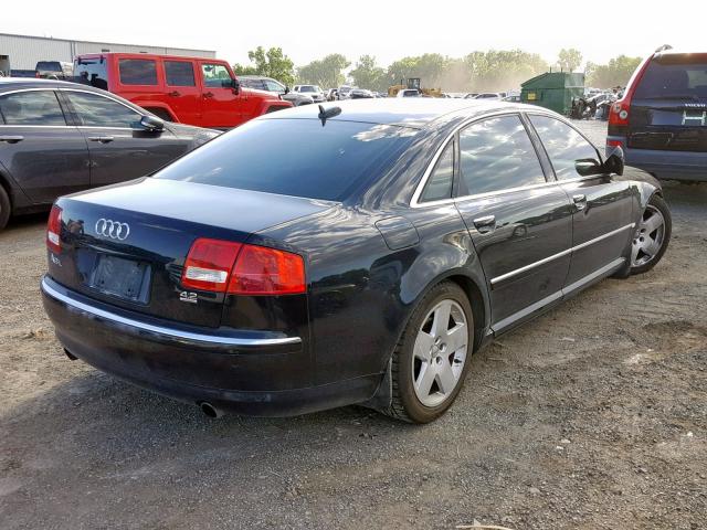 WAUML44E26N007174 - 2006 AUDI A8 L QUATT BLACK photo 4