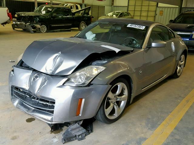 JN1AZ34D26M302645 - 2006 NISSAN 350Z COUPE SILVER photo 2