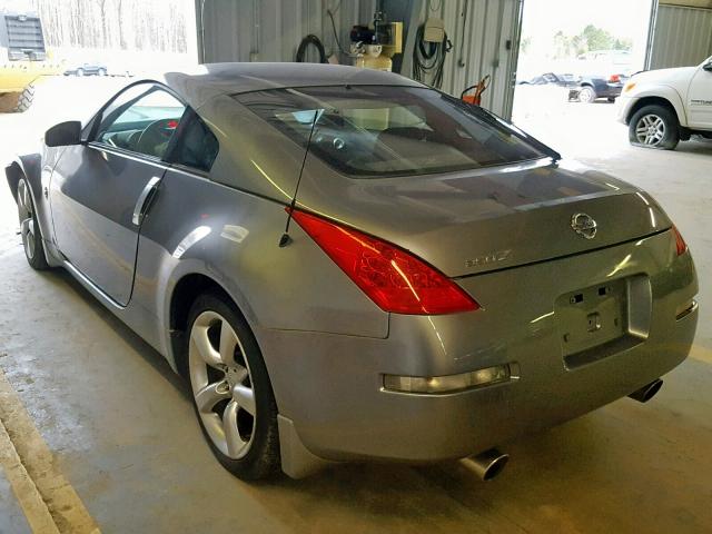 JN1AZ34D26M302645 - 2006 NISSAN 350Z COUPE SILVER photo 3