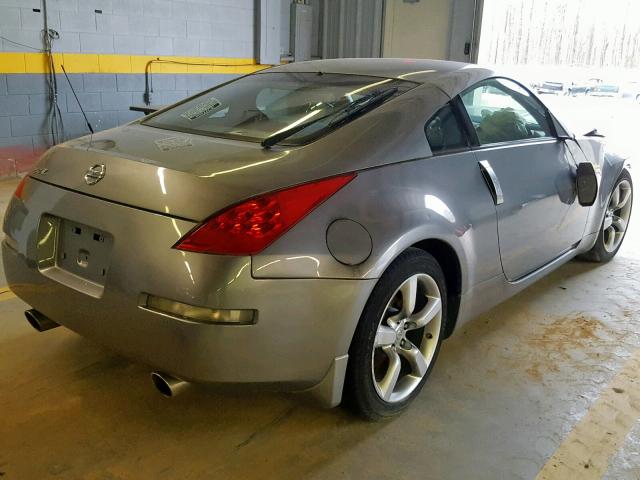 JN1AZ34D26M302645 - 2006 NISSAN 350Z COUPE SILVER photo 4