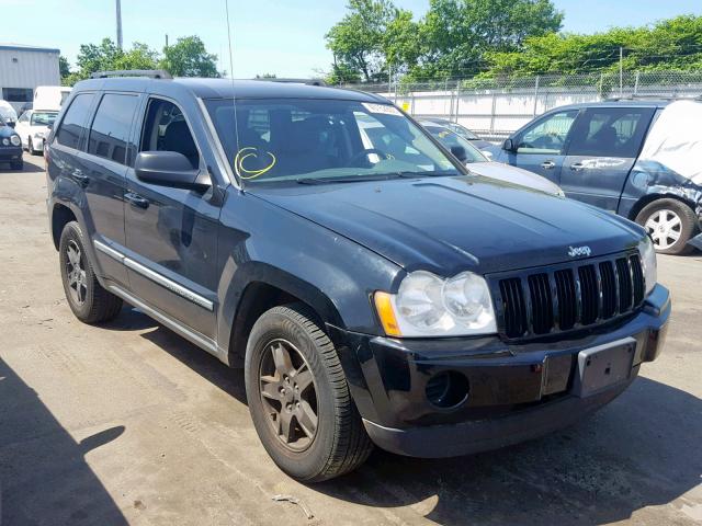 1J8GR48K07C504325 - 2007 JEEP GRAND CHER BLACK photo 1